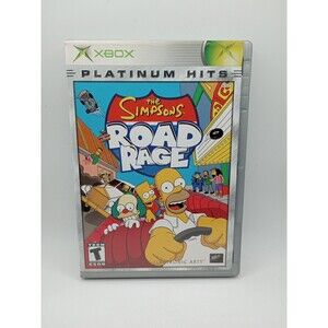 The Simpsons Road Rage Microsoft Xbox 2003  Platinum Hits Game Electronic Arts